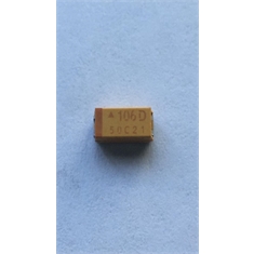 10UF/20V SMD CASE C TAJC106K020R (CAP. TÂNTALO)